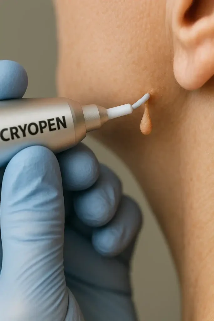 Cryopen for skin tags removal Minehead speak to our team today!
