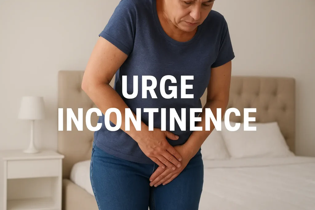 how to manage urge incontinence Minehead symptoms