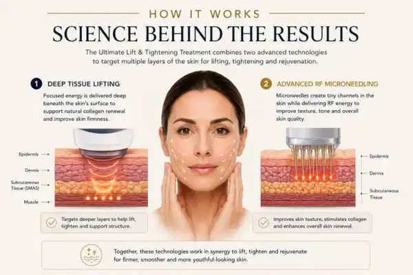 Why choose The ultimate skin tighten treatment Minehead
